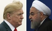 Le président américain Donald Trump et son homologue iranien Hassan Rohani. (© picture-alliance/dpa)