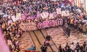 Manifestation pour la Journée internationale de la femme à Istanbul, le 8 mars 2020. (© picture-alliance/dpa)