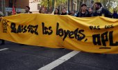 "Baissez les loyers" (Senkt die Mieten): Plakat in Toulouse am 29. September 2022. (© picture alliance/NurPhoto/Alain Pitton)