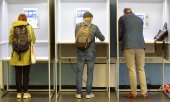 Voters already cast their ballots on Thursday in the Netherlands, as pictured here in Amsterdam. (© picture alliance/Anadolu / Abdullah Asiran)