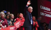 After his election victory, Prime Minister Carney called on Canadians to stand united against US President Donald Trump's annexation plans. (Justin Tang/The Canadian Press via AP)