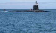 Wohin genau die Atom-U-Boote entsendet werden sollen, ließ US-Präsident Trump offen (hier ein Archivfoto eines US-Atom-U-Bootes von 2023). (©picture alliance / ZUMAPRESS.com/Tm3 Tommy Heng/U.S. Marines)