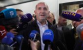 Rumen Radev after casting his vote. (© picture alliance / ASSOCIATED PRESS / Valentina Petrova)