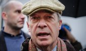 The winner of the British local elections, Nigel Farage. (© picture-alliance/Photoshot)
