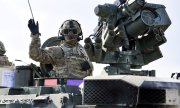 Manœuvres de troupes américaines à Sochaczew, en Pologne, en mars 2015. (© picture-alliance/dpa)