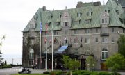 G7 Zirvesi’nin yapıldığı Quebec’teki lüks otel. (© picture-alliance/dpa)