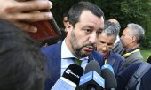 Italy's Interior Minister Salvini. (© picture-alliance/dpa)