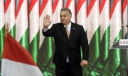 Orbán on the 62nd anniversary of the Hungarian Revolution. (© picture-alliance/dpa)