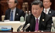 China's President Xi Jinping at the Silk Road Conference. (© picture-alliance/dpa)