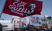 Wahlkampfveranstaltung von CHP-Kandidat Ekrem İmamoğlu. (© picture-alliance/dpa)