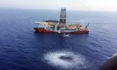 The Turkish drilling vessel Fatih. (© picture-alliance/dpa)