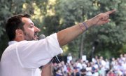 Lega leader Salvini let the coalition with Cinque Stelle collapse on August 8. (© picture-alliance/dpa)