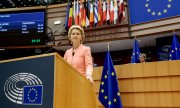 Ursula von der Leyen will ein digitaleres, grüneres und menschlicheres Europa. (© picture-alliance/dpa)