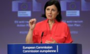 Věra Jourová, commissaire européenne en charge des Valeurs et de la transparence. (© picture-alliance/dpa)
