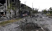 Разрушенный Лисичанск, 3 июля 2022 года. (© picture-alliance/Associated Press)