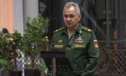 Russian Defence Minister Sergei Shoigu on 21 October. (© picture alliance/dpa/Russian Defence Ministry)