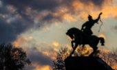 Statue des baschkirischen Nationalhelden Salawat Julajew in Ufa. (© picture-alliance/dpa/TASS / Yegor Aleyev)