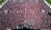 Mass demonstration in Istanbul on 29 March (© picture alliance / abaca / Ugur Can)