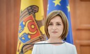 Die Präsidentin der Republik Moldau, Maia Sandu.
(© picture-alliance/dpa / Kay Nietfeld)