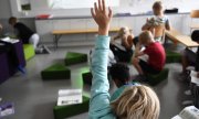Unterricht in der Ressu-Grundschule in Helsinki.
(© picture-alliance/Lehtikuva/Vesa Moilanen)