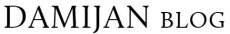 Blog Damijan