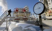 Öl-Förderstation im russischen Priobskoe (© picture-alliance/dpa)
