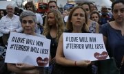 A vigil in Finsbury Park in northern
London on 19 June 2017. (© picture-alliance/dpa)