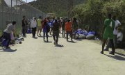 Le camp de Moria sur l'île de Lesbos. (© picture-alliance/dpa)
