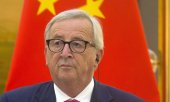EU Commission President Jean-Claude Juncker at the EU-China summit 2018. (© picture-alliance/dpa)
