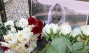 Цветы в память об Ирине Славиной, Нижний Новгород. (© picture-alliance/dpa)