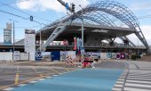 Construction work at Riga Central Station (© picture alliance/dpa-Zentralbild/Stephan Schulz)