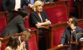 Marine Le Pen during a session of the French National Assembly on 1 April (© picture alliance/ASSOCIATED PRESS/Michel Euler)