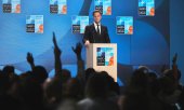 Nato Secretary General Mark Rutte at a press conference on the eve of the summit. (© picture alliance / ASSOCIATED PRESS / Markus Schreiber)