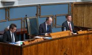 Der finnische Parlamentspräsident Jussi Halla-aho.
(© picture-alliance/ ZUMAPRESS.com / Jose Tabares)