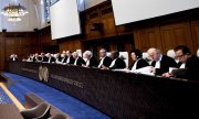 According to the judges neither side was able to prove that the other planned to destroy the population in the occupied areas. (© picture-alliance/dpa)