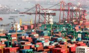 Un port à conteneurs à Shanghai.(© picture-alliance/dpa)
