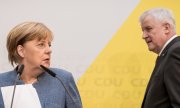 German Chancellor Angela Merkel and CSU leader Horst Seehofer. (© picture-alliance/dpa)