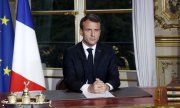 In his televised speech President Macron said: "We can do it". (© picture-alliance/dpa)