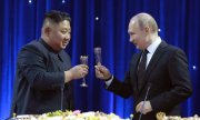 Es war das erste Treffen zwischen Putin und Kim. (© picture-alliance/dpa)