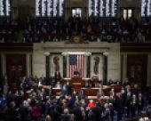 The US House of Representatives voted for the impeachment on December 18, 2019. (© picture-alliance/dpa)