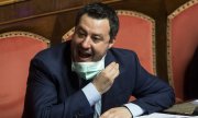 İtalya'da hükümetteki Lega partisinin lideri Matteo Salvini. (© picture-alliance/dpa)