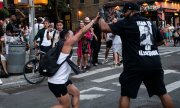 En marge d'une manifestation, à New York, le 15 juin 2020. (© picture-alliance/dpa)