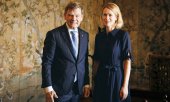 Meeting in Switzerland to push for de-escalation: Germany's Foreign Minister Johann Wadephul and EU High Representative for Foreign Affairs Kaja Kallas. (© picture alliance / AA/photothek.de/Felix Zahn)