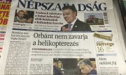 Die letzte Printausgabe der Zeitung vor der Schließung datiert auf den 8. Oktober 2016. (© picture alliance/AP Photo / Andras Nagy)