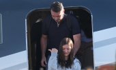 Flávio Bolsonaro atterrit à Miami, en Floride. (© picture-alliance/ AP Photo/Marta Lavandier / Marta Lavandier)